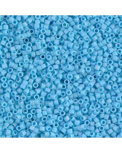 Miyuki Delica 11/0 DB0879 Matted Opaque Light Blue AB