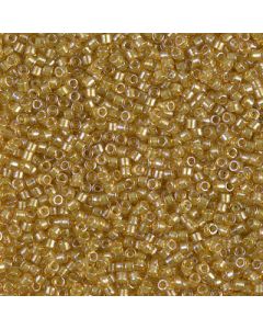 Miyuki Delica 11/0 DB0911 Sparkling Light Topaz Lined Topaz