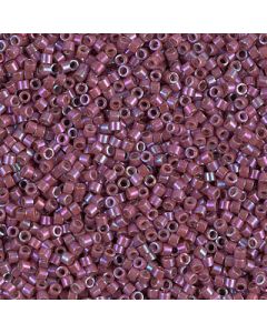 Miyuki Delica 11/0 DB1015 Metallic Raspberry Gold Iris