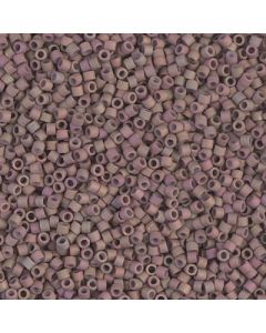 Miyuki Delica 11/0 DB1061 Matted Metallic Dusky Clay AB