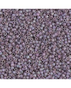Miyuki Delica 11/0 DB1065 Matted Metallic Wisteria Gold Iris