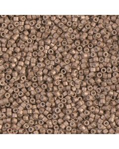 Miyuki Delica 11/0 DB1162 Galvanized Matted Champagne