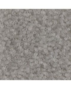 Miyuki Delica 11/0 DB1271 Matted Transparent Light Gray