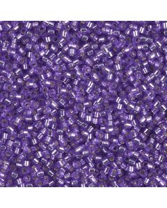 Miyuki Delica 11/0 DB1347 Silver Lined Lilac Dyed
