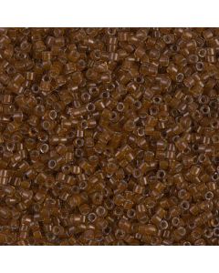 Miyuki Delica 11/0 DB1393 Silver Lined Light Topaz Special Finish