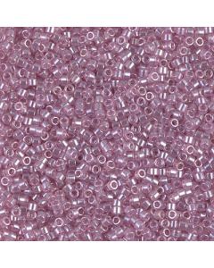 Miyuki Delica 11/0 DB1482 Transparent Light Rose Luster