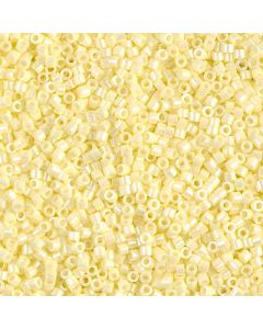Miyuki Delica 11/0 DB1501 Opaque Pale Yellow AB