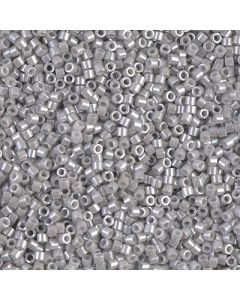Miyuki Delica 11/0 DB1538 Opaque Light Smoke Ceylon