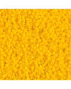 Miyuki Delica 11/0 DB1582 Matted Opaque Canary