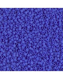 Miyuki Delica 11/0 DB1588 Matted Opaque Cyan Blue