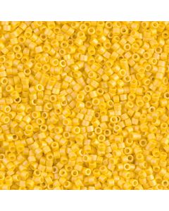 Miyuki Delica 11/0 DB1592 Matted Opaque Canary AB
