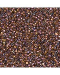 Miyuki Delica 11/0 DB1692 Silverlined Glazed Dark Honey AB