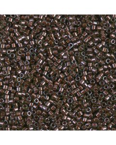 Miyuki Delica 11/0 DB1710 Copper Pearl Line Olive