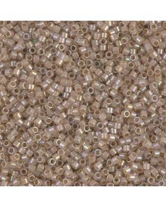 Miyuki Delica 11/0 DB1731 Beige Lined Opal AB