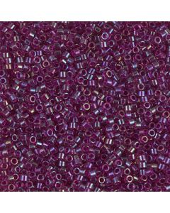 Miyuki Delica 11/0 DB1747 Fuchsia Lined Amethyst AB