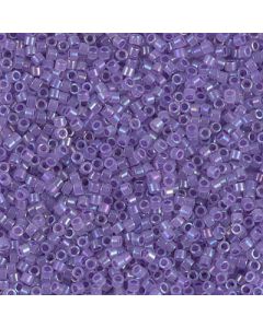 Miyuki Delica 11/0 DB1753 Sparkling Purple Lined Opal AB