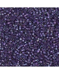 Miyuki Delica 11/0 DB1756 Sparkling Purpe Lined Amethyst AB