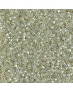 Miyuki Delica 11/0 DB1765 Sparkling Celery Lined Opal AB