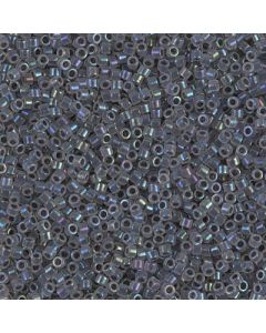 Miyuki Delica 11/0 DB1774 Grey Lined Opal AB