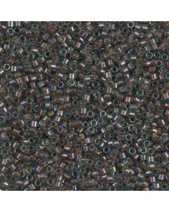 Miyuki Delica 11/0 DB1775 Topaz Lined Aqua AB