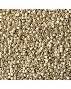 Miyuki Delica 11/0 DB1831F Duracoat Galvanized Matted Silver