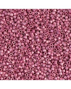 Miyuki Delica 11/0 DB1840F Duracoat Galvanized Matted Hot Pink