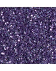 Miyuki Delica 11/0 DB1881 Silk Inside Dyed Dark Orchid AB