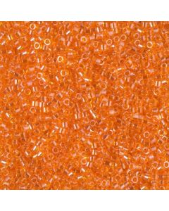 Miyuki Delica 11/0 DB1887 Transparant Orange Luster