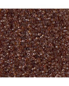 Miyuki Delica 11/0 DB1891 Transparant Dark Topaz Luster