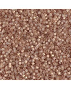 Miyuki Delica 11/0 DB2177 Duracoat SF Silverline Dyed Mica