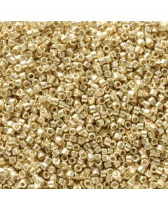 Miyuki Delica 11/0 DB2501 Duracoat Galvanized Pale Gold
