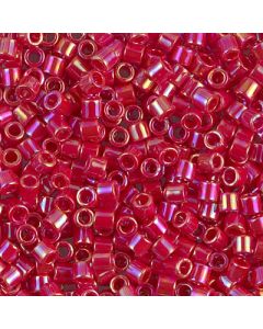 Miyuki Delica 8/0 DBL0162 Opaque Red AB