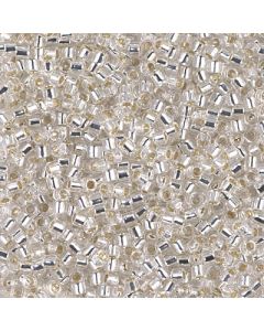 Miyuki Delica 10/0 DBM0041 Silver-Lined Crystal
