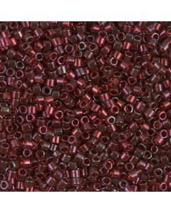 Miyuki Delica 10/0 DBM0105 Transparent Red Gold Luster