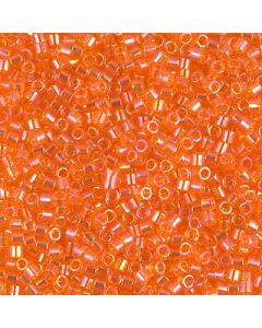 Miyuki Delica 10/0 DBM0151 Transparent Tangerine AB