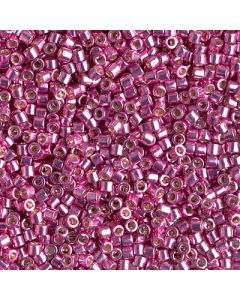 Miyuki Delica 10/0 DBM1840 Duracoat Galvanized Hot Pink
