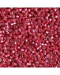 Miyuki Delica 10/0 DBM1841 Duracoat Galvanized Light Cranberry