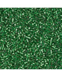 Miyuki Delica 15/0 DBS0046 Silver-Lined Green