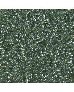 Miyuki Delica 15/0 DBS1227 Transparent Olive Green Luster