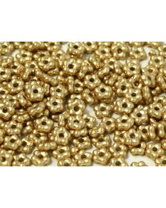 Flower Beads 5mm Aztec Gold