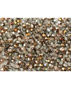 Fire polished 3mm - 00030-27101 -  Crystal Capri Gold