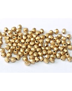 Fire polished 3mm - 01710 -  Aztec Gold