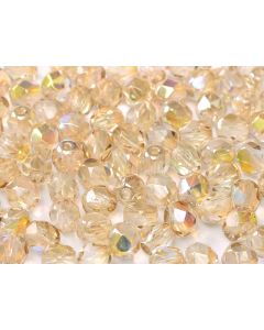 Fire polished 4mm - 00030-98534 -  Crystal Lemon Rainbow