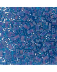 Miyuki Half TILA HTL0149FR Matted Transparent Capri Blue AB