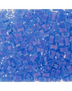 Miyuki Half TILA HTL0150FR Matted Transparent Sapphire AB