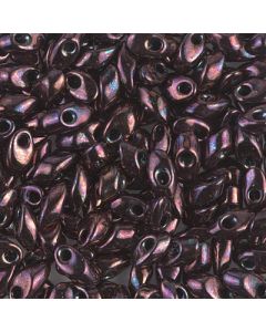 Miyuki Long Magatama LMA0460 Metallic Raspberry