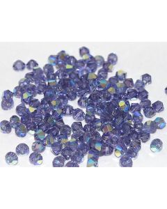 Preciosa Bicone 3mm 20410-20001 Tanzanite AB