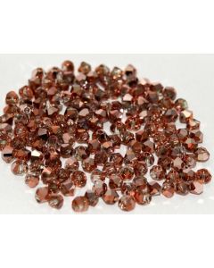 Preciosa Bicone 4mm 00030-27101 Crystal Capri Gold