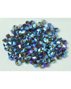 Preciosa Bicone 4mm 10220-20000 Smoke Topaz 2x AB