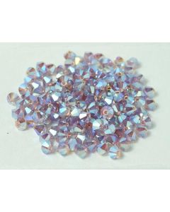 Preciosa Bicone 4mm 20020-20000 Light Amethyst 2x AB
